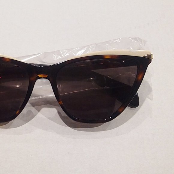 Rag & Bone Women's Sunglasses. Dark Havana Cat Eye NEW - Picture 14 of 15